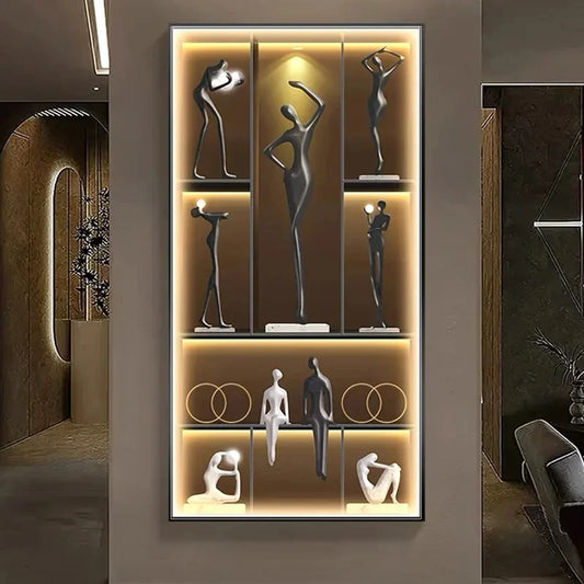 Ellinor Luxury Abstract Wall Decoration